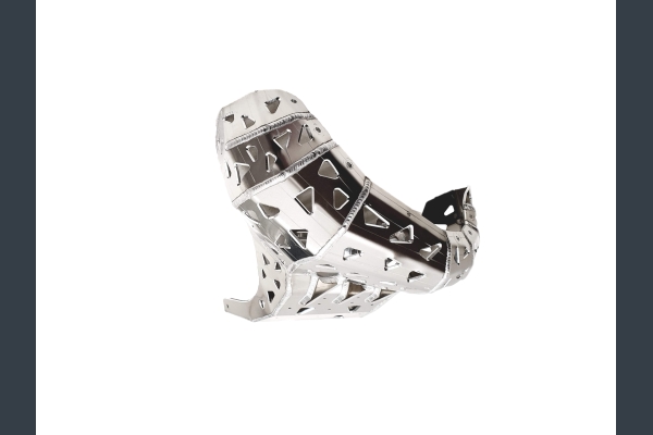 Skid plate with exhaust pipe guard for Beta RR200 2020-2024